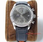High Quality IWC Replica Portuguese Grey Chronograph Dial Watch 42mm 